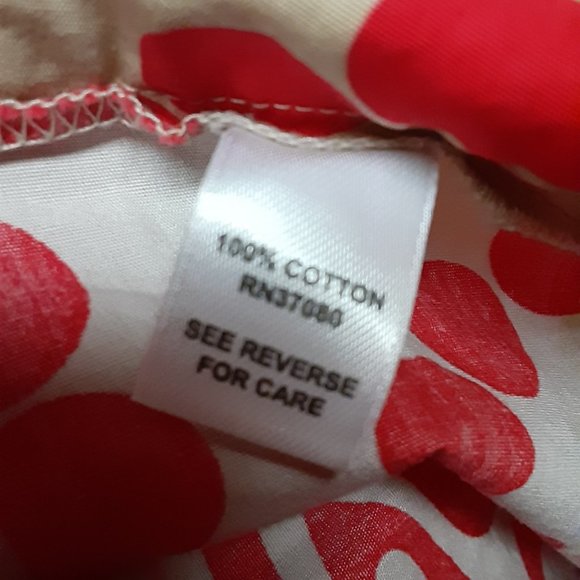 Cato Tan & Red Skirt - Picture 6 of 6